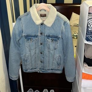 ASOS men’s distressed denim jacket